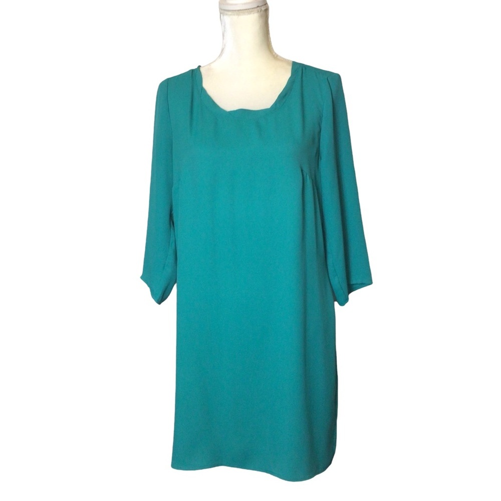 MNG Basics Green Tunic/Mini Dress Size US 6